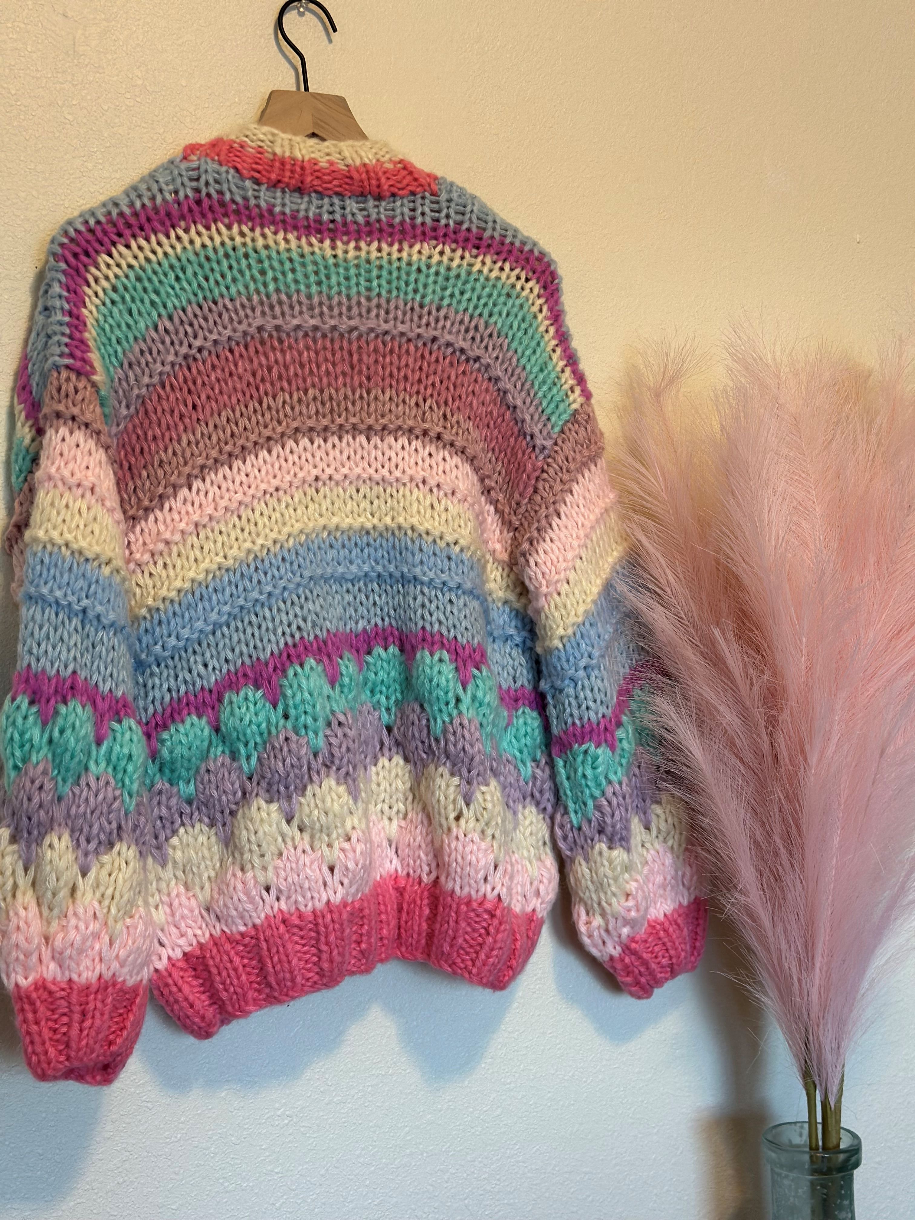 Oversized Chunky Knit Cardigan